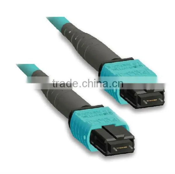 MTP OM4 LSZH MPO 8 Core Fiber Optic Cable-manufacturer Selling Directly 40G photo-4