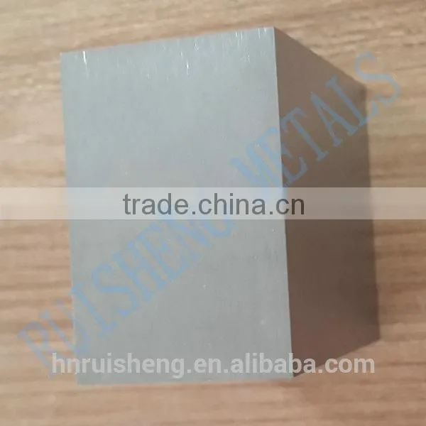 High Purity Pure Tungsten Plate for Sale