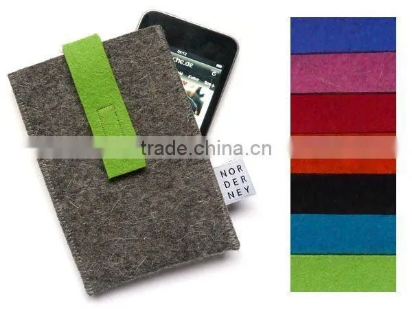 Polyester/wool Felt Phone Case/phone Pouch/phone Bag