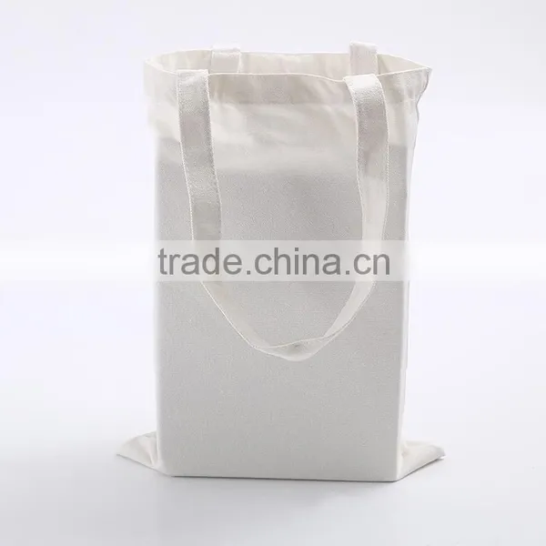 Recyclable Shopping Cotton Bag Cotton Canvas Shopping Bag White Portable Recyclable Shopping Cotton Bag