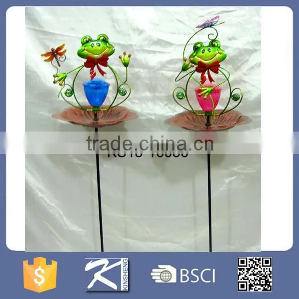 Metal Garden Butterfly Solar Stake Light photo-2