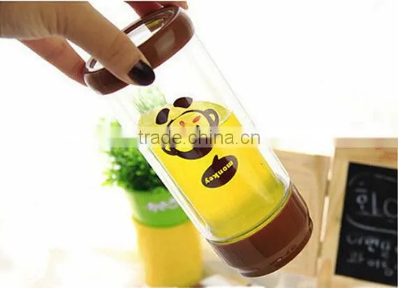 Chinese Suppliers High Quality Double Wall Glass Water Bottle for Sale photo-4