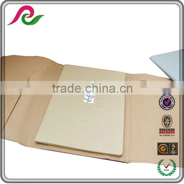 2016 New Design Eco-friendly Custom Printed Washable Kraft Paper File Folder photo-4