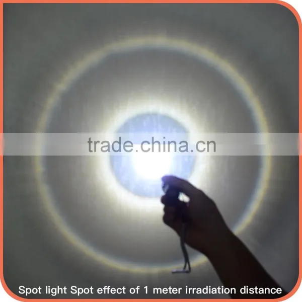 Latest China Factory XPG 5w 18650 Rechargeable Mini Zoom Flash Light for Camping Outdoor photo-6