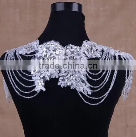 2016 New Crystal Tassels Shoulder Chain Weeding Bridal Elegant Sex Body Chain photo-3