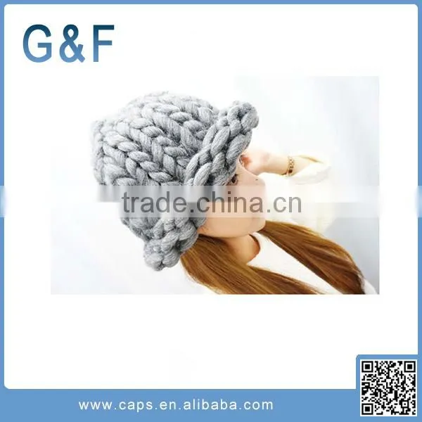 Korean Style Thick Yarn Loopy Cap photo-4