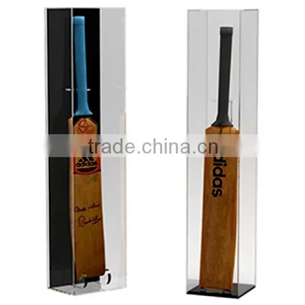 acrylic cricket bat display case