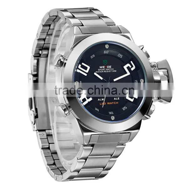 2015 Best Watch Stainless Steel Caseback Japan Movement WatchCheap Men Watch Wrist Watch WH1008-1C photo-4