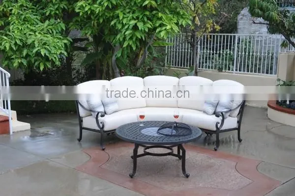 Hot Sale! Cast Aluminum Sofa Hotel Bedroom Furniture
