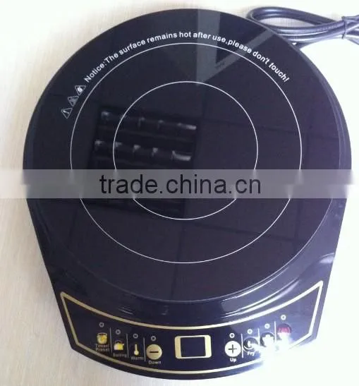 New Round Induction Cooker With Copper Coil Lowest Price