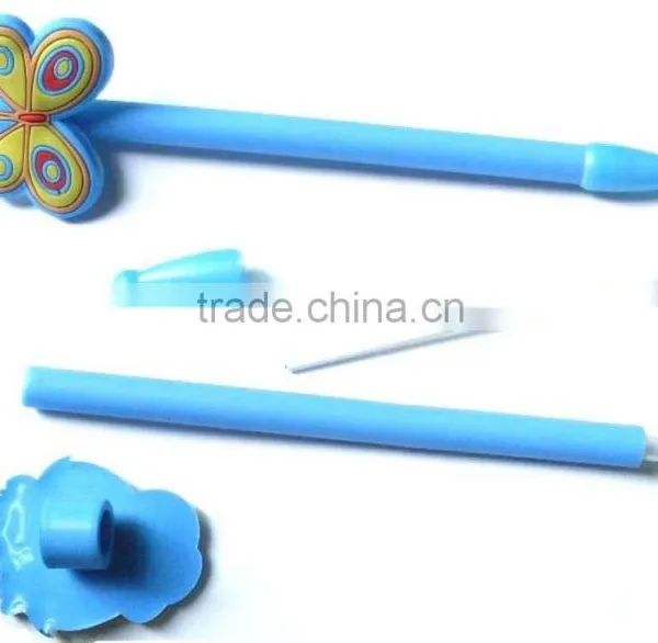 fashion Soft PVC Pencil Topper pencil toppers