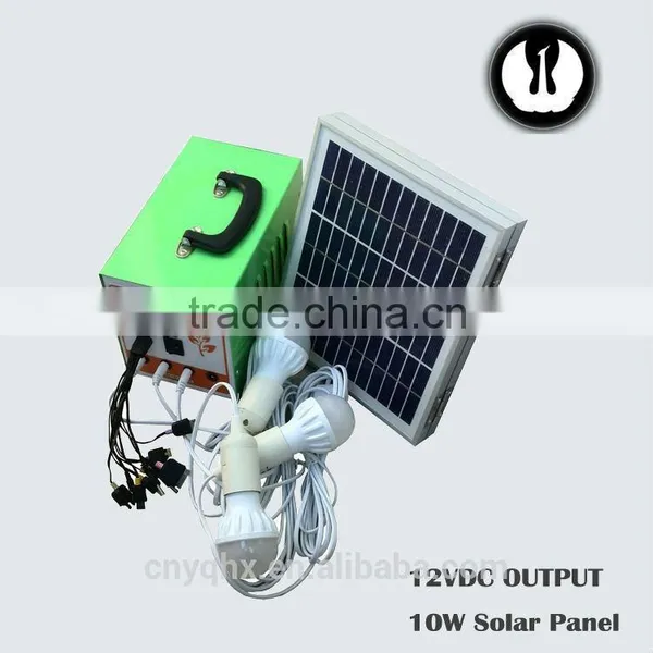 DC Energy Portable Emergency Controller Home Solar Kit for House Use With Mobile Charger With Battery photo-3