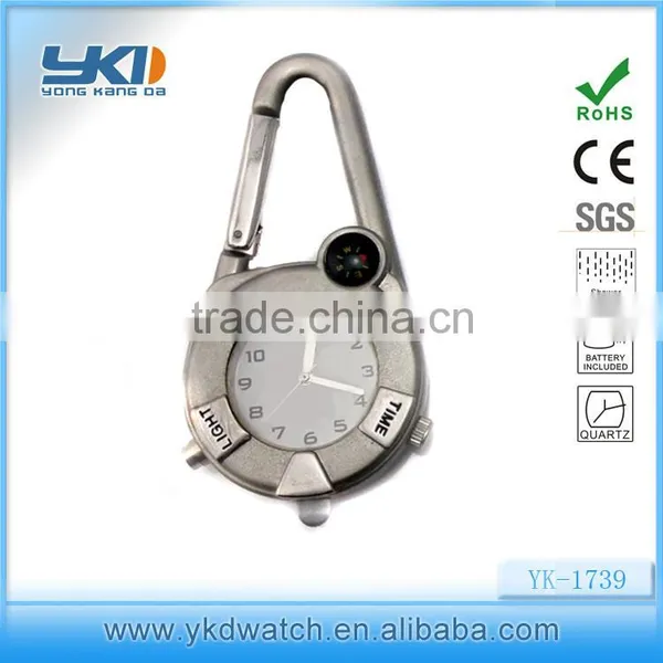 2015 special design hang watch with quartz movt for Athletes and mountain climbers