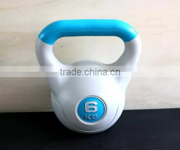 Wholesale Home Gym Body Building China Sand Fillable Plastic Kettlebell Set photo-3