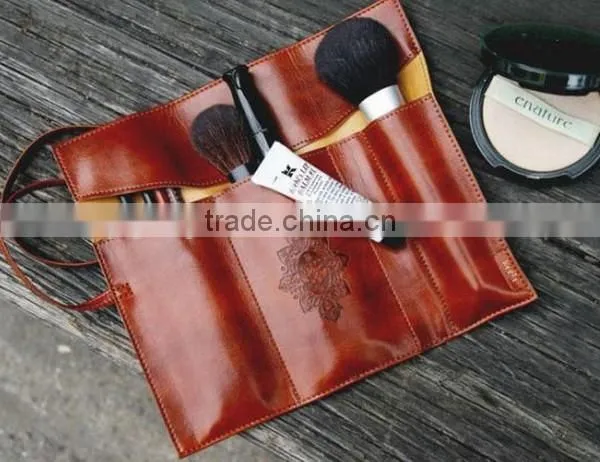 City Twilight Creative Pencil Bag Roll Leather Make Up Cosmetic Pen Case Pouch Purse Bag For School photo-5