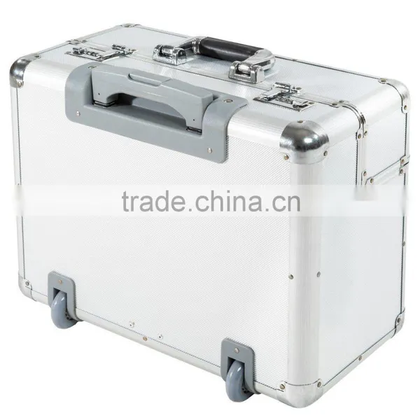 China Wholesale Aluminum Trolley Case Pilot Trolley Case photo-4