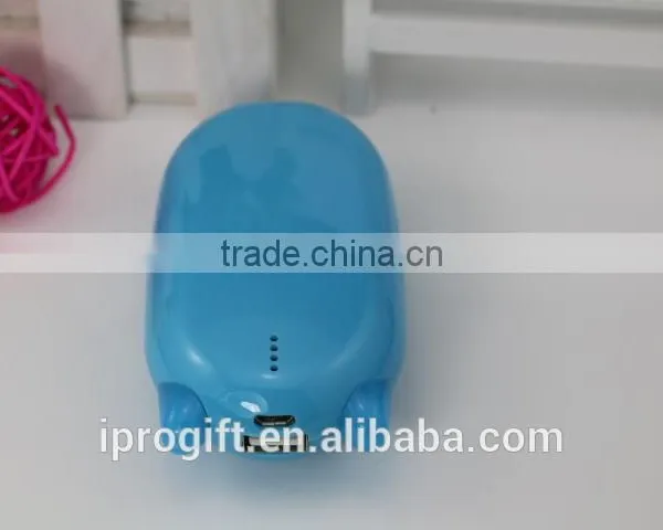 Wholesale Cute Shape Custom Logo Portable Power Bank 6000mAh photo-2