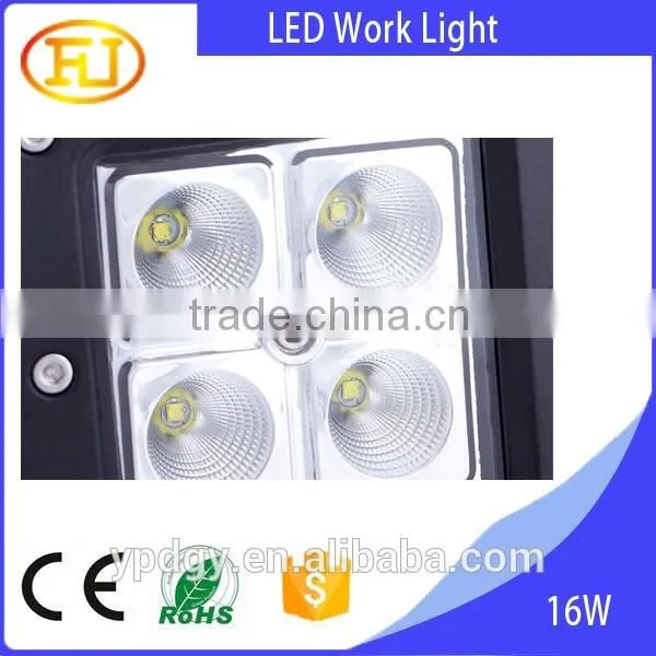 200w 186w 90w 51w 36w 33w 27w 24w 18w 12w 15w 9w Car 16w/4pcs*4w Square Spot LED Work Light photo-3
