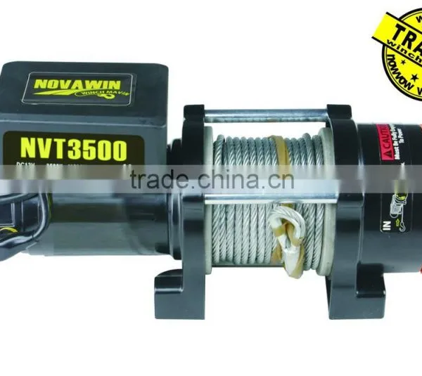Mini 12V Electric Winch NVT3500, Mini Portable Winch, Atv Winch photo-2