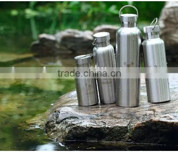 Laser Engraved Stainless Steel Sport Water Bottle