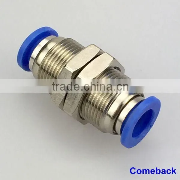 2015 Hot Selling Factory Wholesale Quick Pneumatic Connector Plastic Pneumatic Fitting TYPE PMM