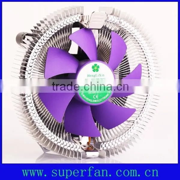 LGA 755 Intel CPU cooler,Aluminium Heatsink,92x92x25mm PWM