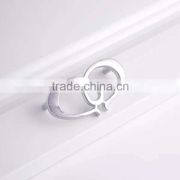 Butterfly Shape Wholes Qualified Zamak Zinc Alloy Chrome Plated Cabinet Furniture Hardware photo-3