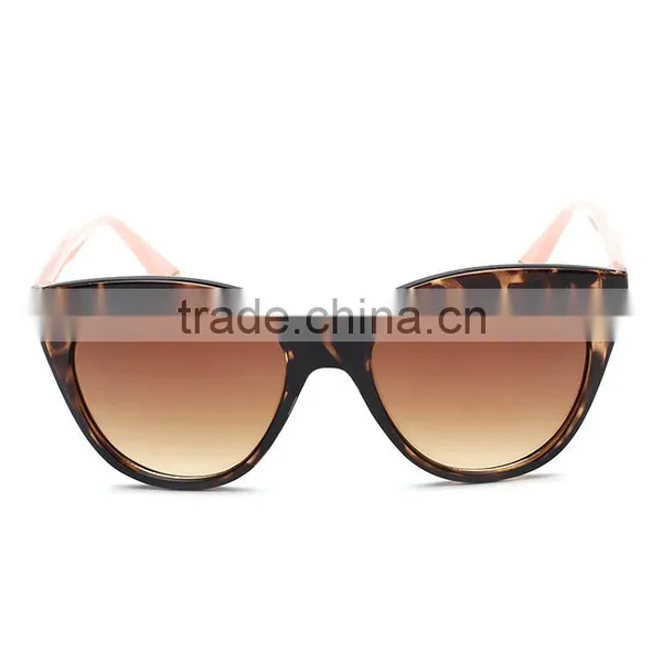 Wholesale Cheap Leopard Grain Fashion Cat Eye Sunglasses for Women photo-2