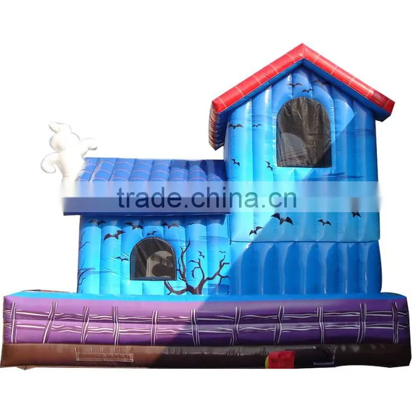 Inflatable Haunted House Spook House Bouce, Halloween Theme photo-3
