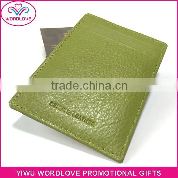 High Quality Leather RFID Blocking Wallet Card Protector photo-3