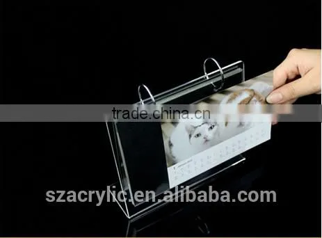 L-shape Cheap Wholesale Plexiglass Calendar photo-2