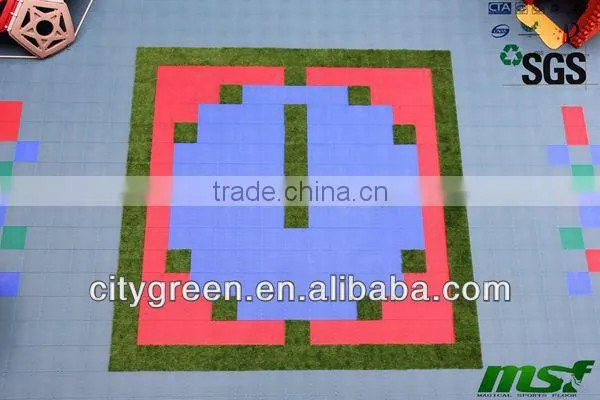 304.8*304.8*15.8mm Various Colors Anti-agging/Anti-slip/Anti-UV Kindergarten Floor Mats photo-6