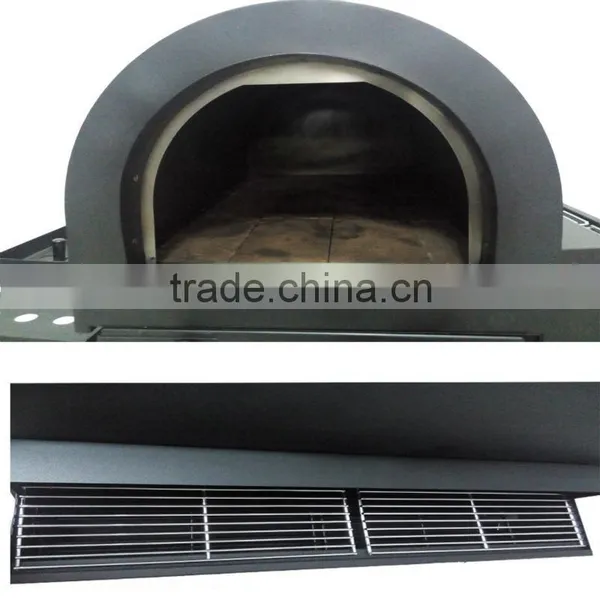 Charcoal BBQ Grill and Wood Fired Pizza Oven photo-2