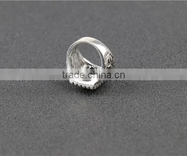 Black Stone Good Quality Italian Style Jewellery Gay Men Ring photo-4