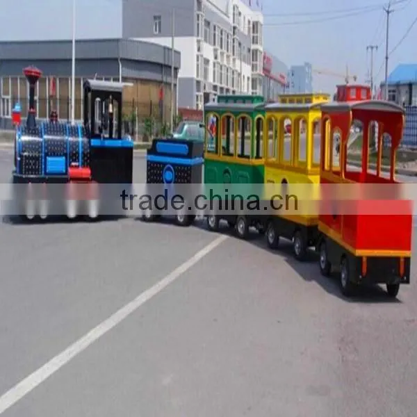Amusement Park Electric Trains Trackless Train Ride Classical Train photo-3