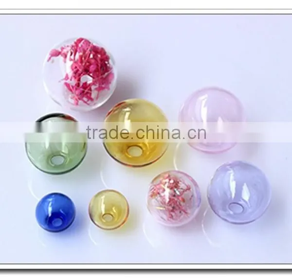 All the Accessories Can be Offered:chains+small Fittings+pendants&charms >< Bulk Designs for Hollow Transparent Glass Ball Rose photo-5