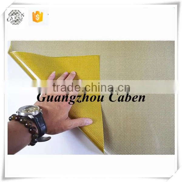 3K Hybrid Gold Plain Fiberglass Sheets Mixed Silver Metallic Yarn Veneer photo-5