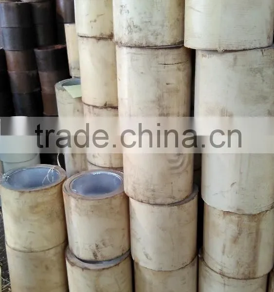 White Soft Rubber Roller for Rice Mill on Aluminium Drum photo-3
