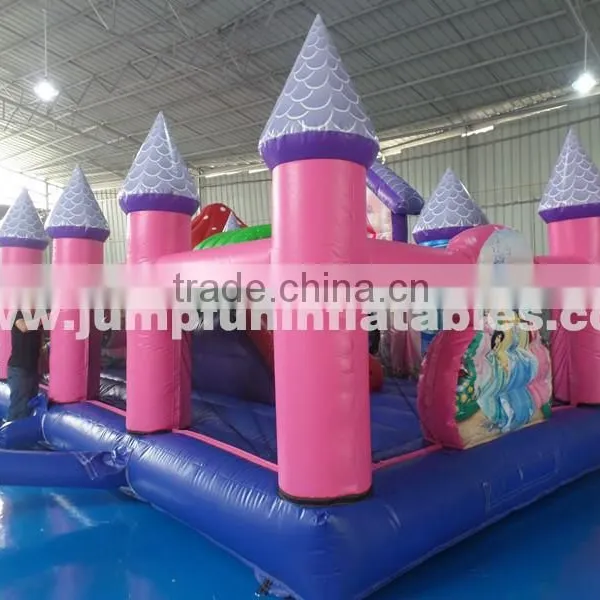 Make Fun!! Inflatable Bounce Funcity for Princess Jumping House/Bouncy Castle photo-3