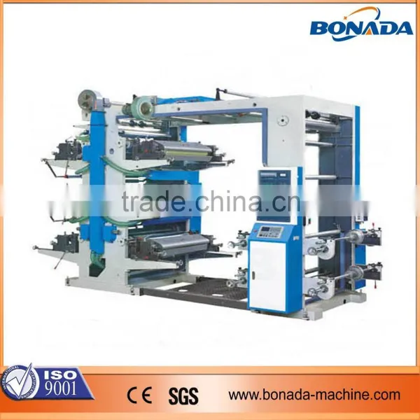 YT Series 2-6 color flexo printing machine/flexo printing machine in machinery/flexo printing machine price