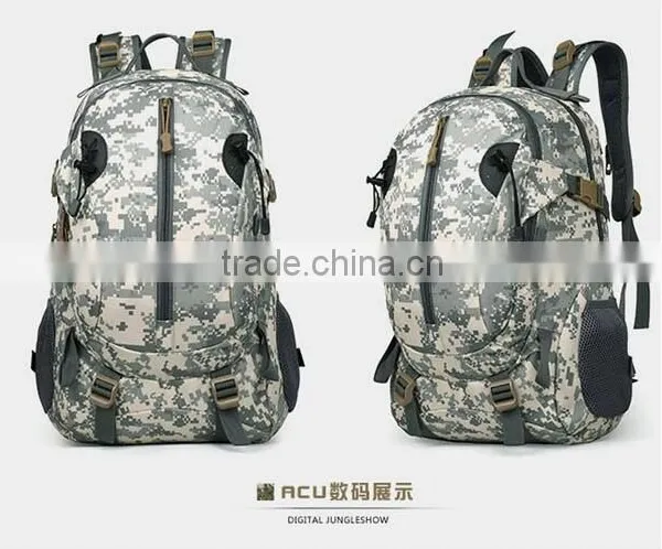 Army Outdoor Hiking Tactical Backpack Highland Backpack Camouflage Backpack(HIK16-002) photo-4