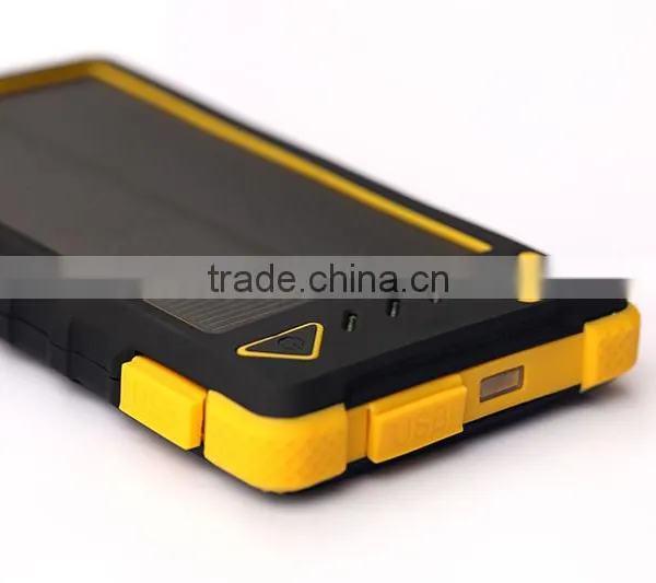 Hot Waterproof 8000mah Portable Solar Power Charger for Samsung Mobile Phone photo-2
