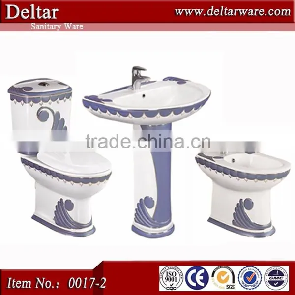 Africa Colour wc for Wholesaler, Decoration wc Prices, Toilet Set Sanitary Ware Price