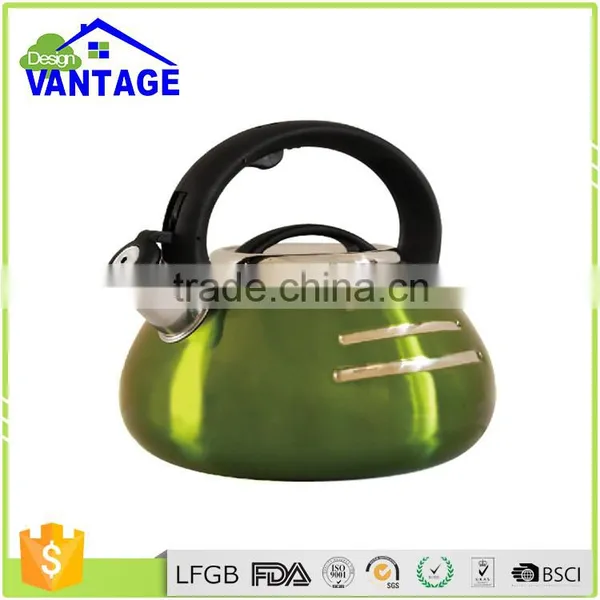 Single Bottom Non-electric Stainless Steel Induction Tea Pot Camping Tea Kettle photo-2