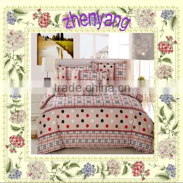 2016 Top Sale 100% Polyester Fabric Home Textile 3d Prainting Bedsheet photo-2