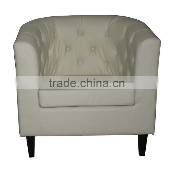 Modern Leather Comfortable Tub Chair photo-3