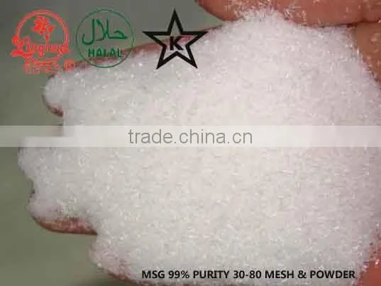 White Crystal 60 Mesh 99 Purity Monosodium Glutamate photo-2