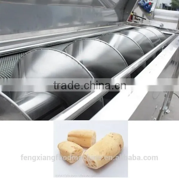 Commercial Close Type Potato Peeling Machine Lotus Root Polishing Machine With CE photo-2