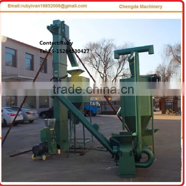 2017 Hot Sell Sheep Feed Pellet Machine Line in Mongolia photo-3