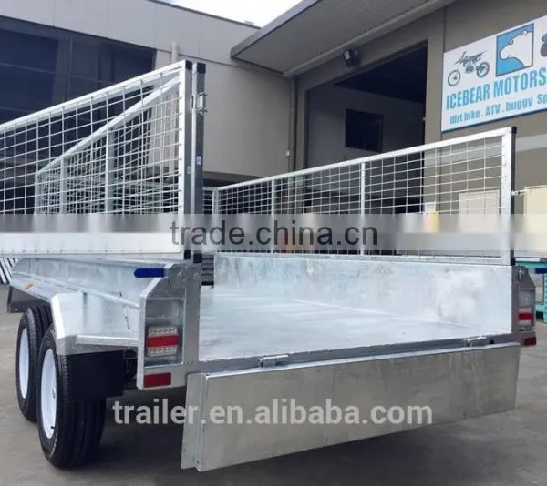8x5 Tandem Axle Cage Trailer /full Welded Trailer/car Trailer/duty Trailer/cage Trailer/Australia Trailer photo-4